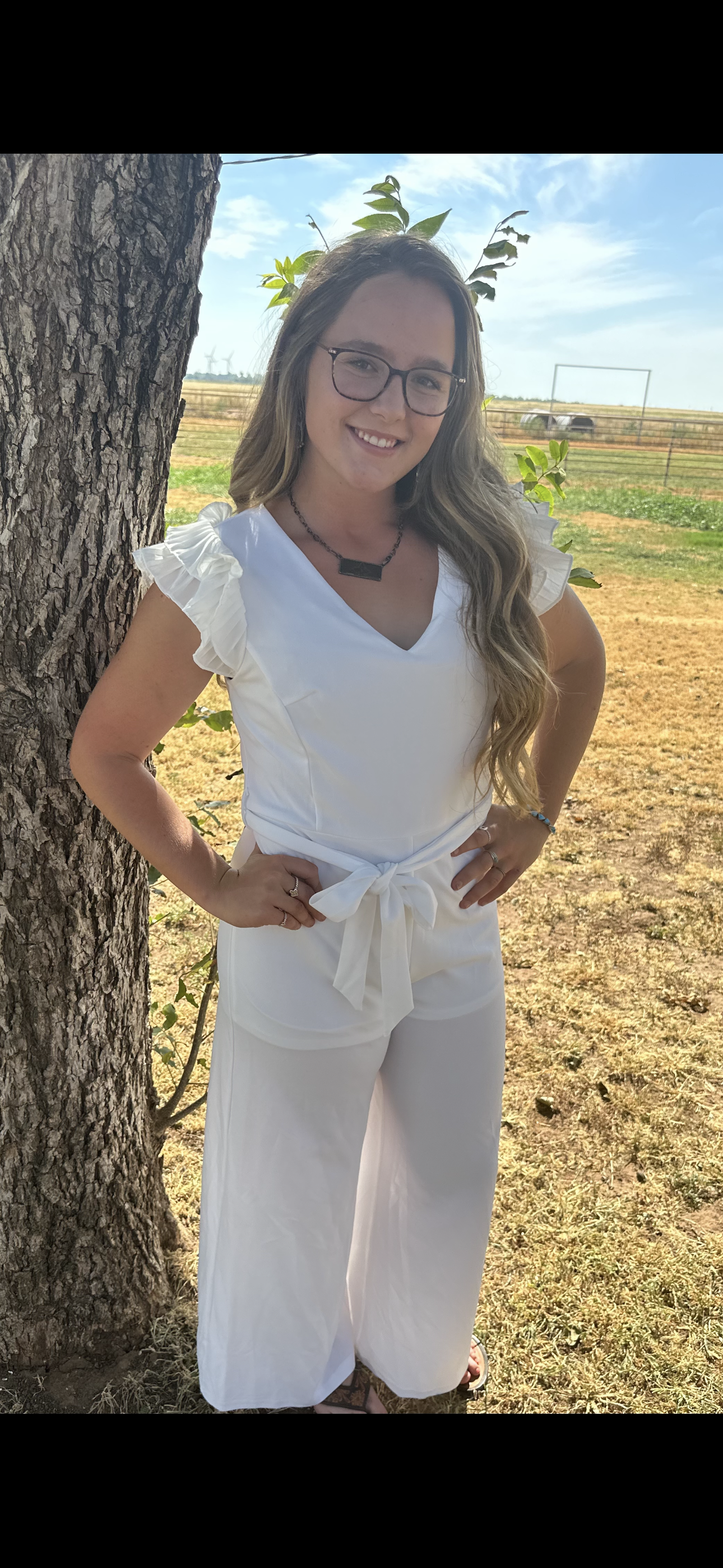 White Jumpsuit